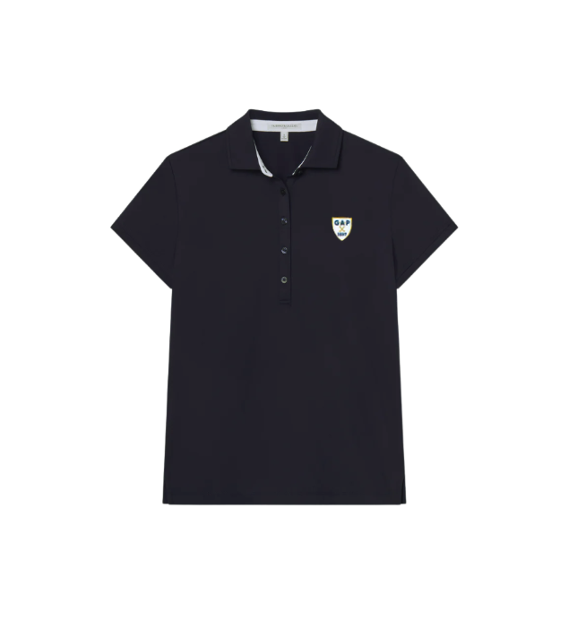 Fairway & Greene Ladies Claire Polo - GAP logo (black)